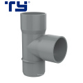 Plastic Pipe Fitting PVC DIN drainage fittings Spigot and Socket Flange Tee